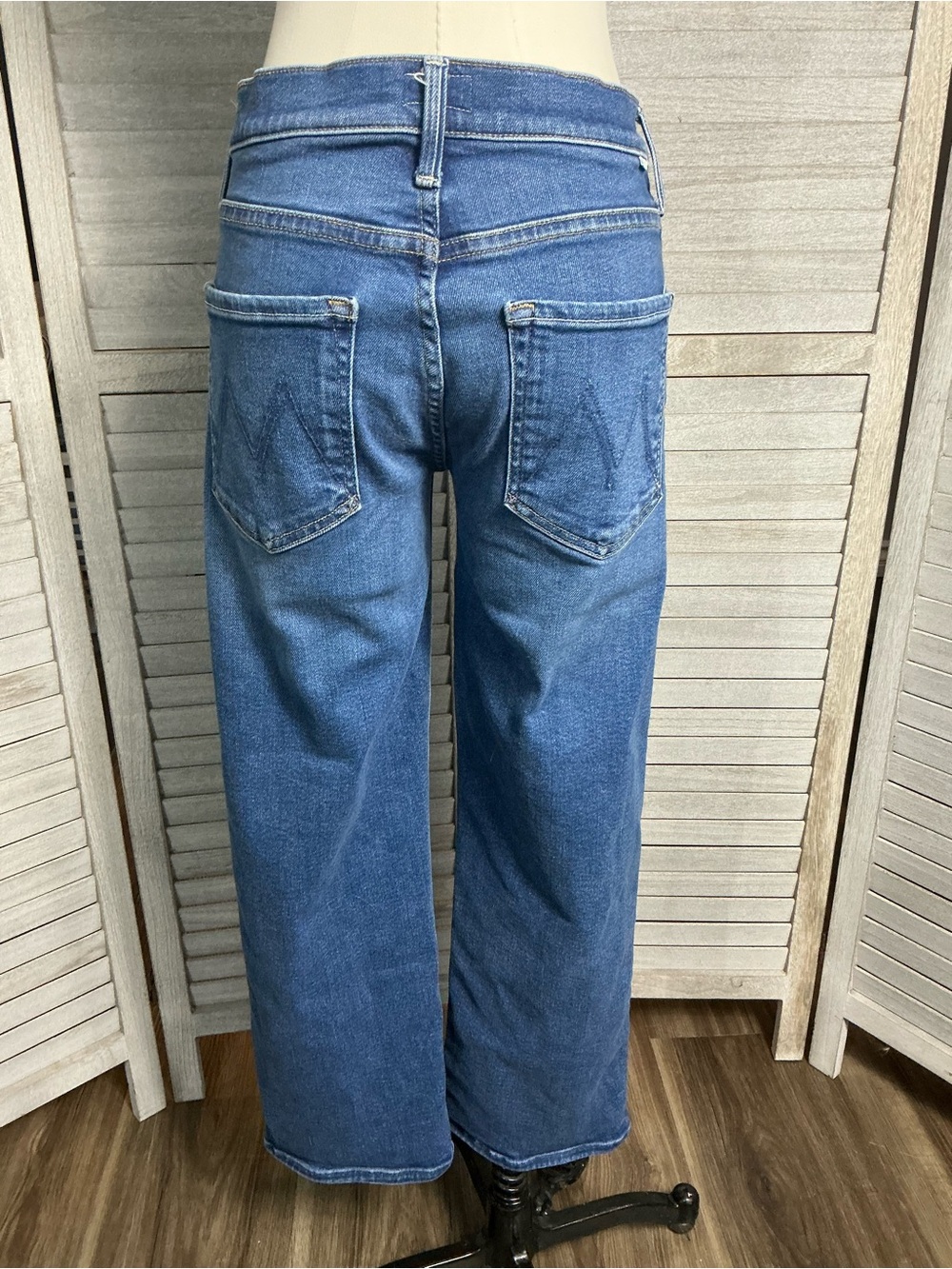 MOTHER The Mid Rise Rambler Zip Ankle Jeans – Coastal Colors - Picture 3 of 11
